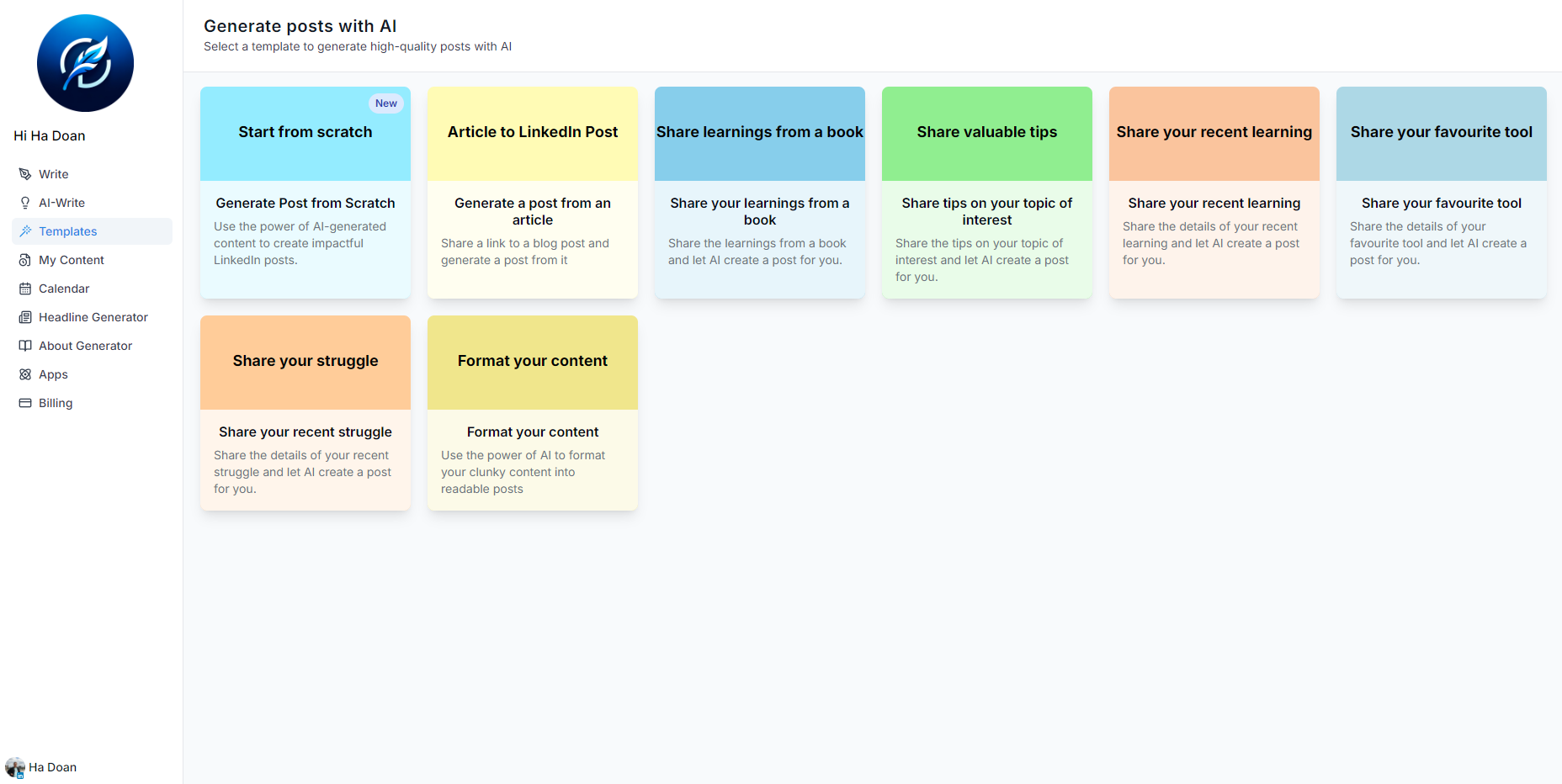 dashboard overview